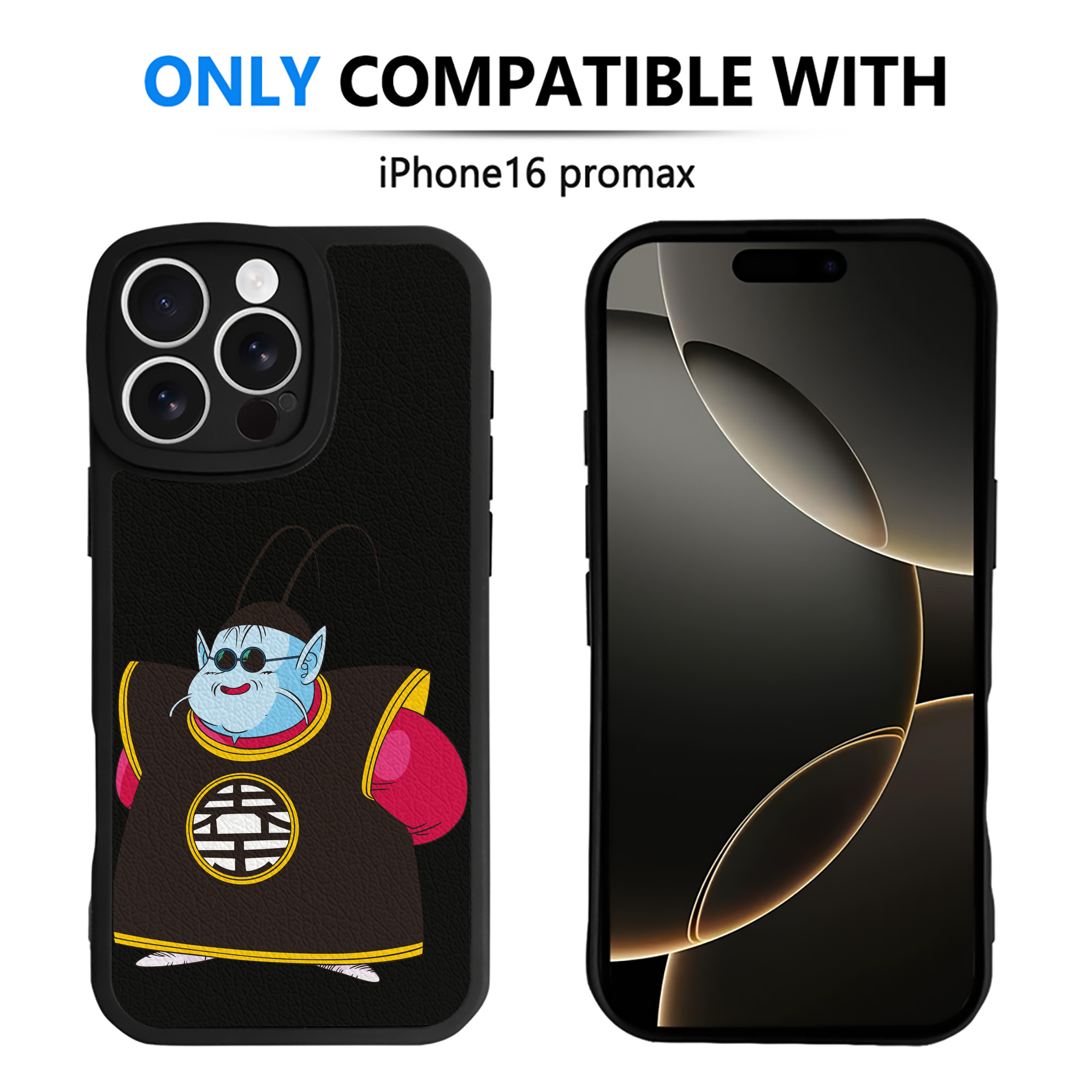 （画像用） ドラゴンボール DRAGON BALL 【iPhone 16シリーズ対応】シリコンスマホケース（レザー調） 材質：シリコン